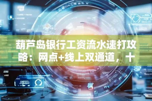 葫芦岛银行工资流水速打攻略:网点+线上双通道,十分钟搞定