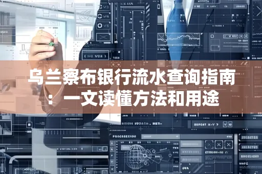 乌兰察布银行流水查询指南:一文读懂方法和用途