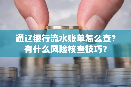通辽银行流水账单怎么查？有什么风险核查技巧？