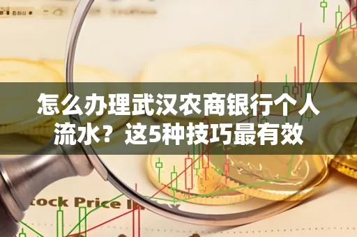 怎么办理武汉农商银行个人流水？这5种技巧最有效