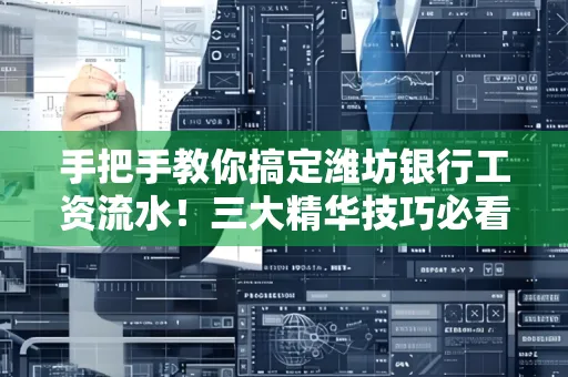 手把手教你搞定潍坊银行工资流水!三大精华技巧必看