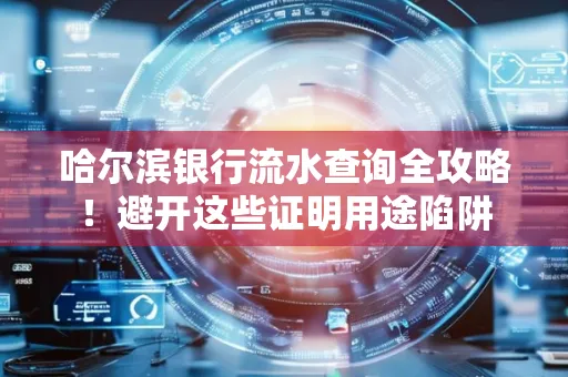 哈尔滨银行流水查询全攻略!避开这些证明用途陷阱