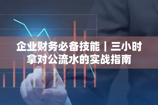 企业财务必备技能|三小时拿对公流水的实战指南