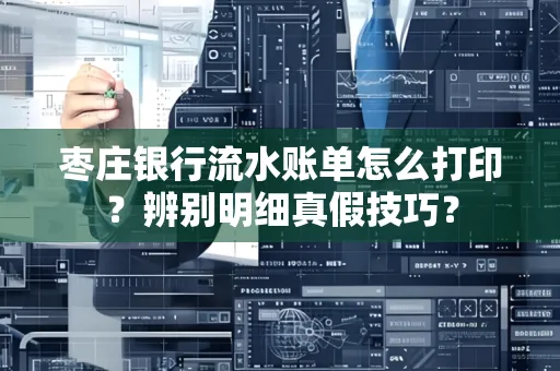 枣庄银行流水账单怎么打印?辨别明细真假技巧?