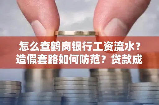 怎么查鹤岗银行工资流水?造假套路如何防范?贷款成功率翻倍攻略