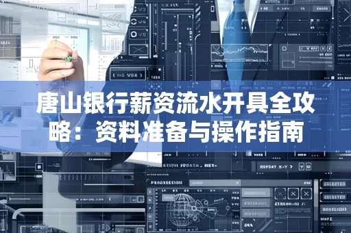 唐山银行薪资流水开具全攻略:资料准备与操作指南