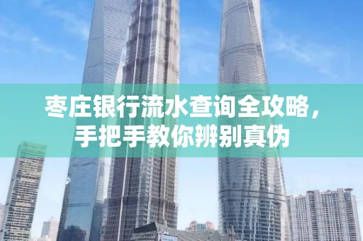 枣庄银行流水查询全攻略,手把手教你辨别真伪